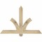 Ekena Millwork Redmond Rough Sawn Timber Gable Bracket, Douglas Fir, 48"W x 32"H x 4"D x 4"F, 16/12 Pitch GBW048X32X0404RED00RDF - alternate 1
